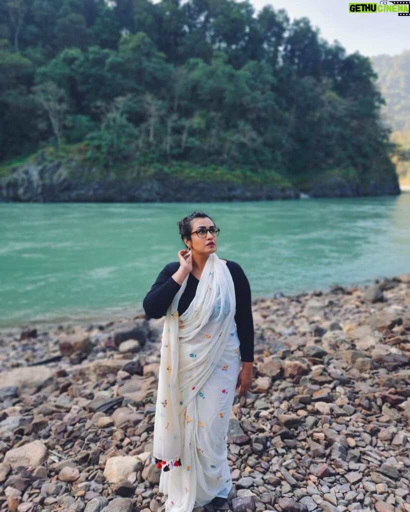 Kavitha Nair Instagram - By the Ganges 🩶 Summit by the Ganges Beach Resort & Spa, Rishikesh