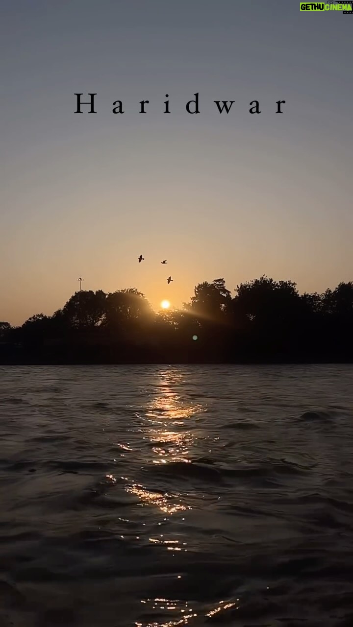 Kavitha Nair Instagram - unfathomable ♥️ Haridwar