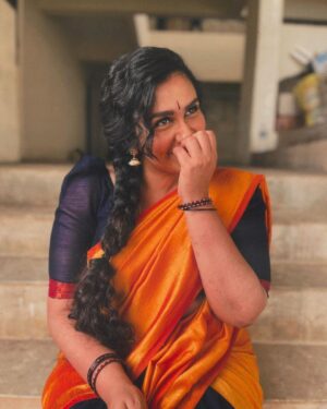 Kavitha Nair Instagram - Healthiest girl on the sets took some happy pictures that day 🤓

@jaseela_parveen