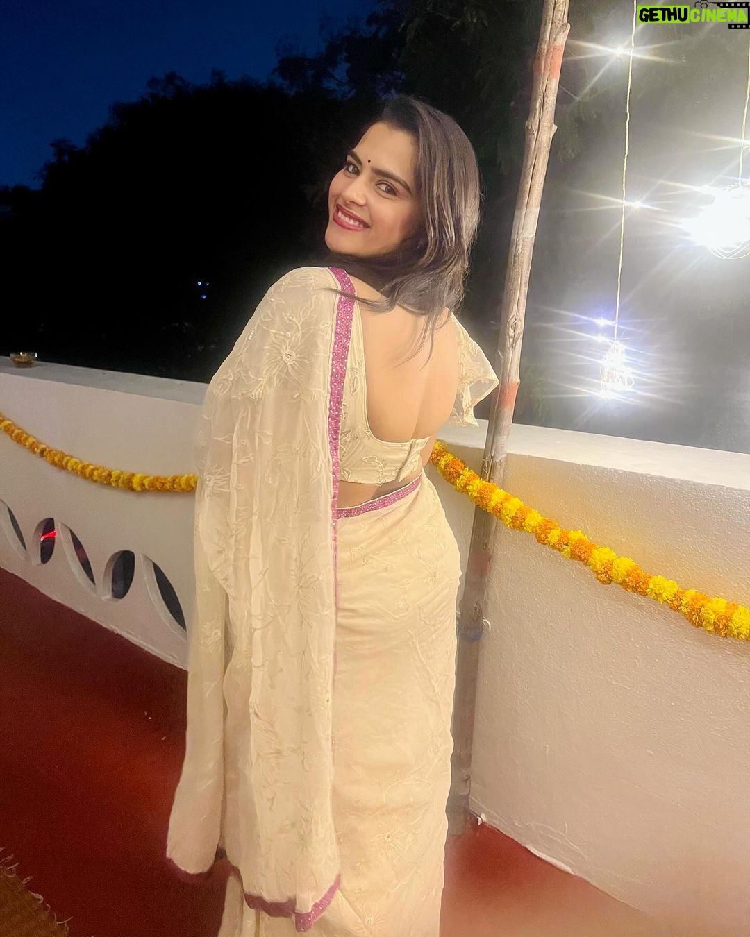 Kavya Kalyanram Instagram - Diwali hangover 🪔 also felt left out from all the Diwali posts 😛