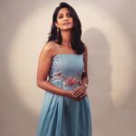 Keerthi Pandian Instagram - #Kannagi Promotions! 💫 Styling: @_ragambigaa_ Photography: @arungnanavel Outfit: @bykaveri Makeup: @sofdoesmakeup_ from @thebridesbar Earring: @sterasmusjewelry curated from @amethystchennai Ring: @adorebypriyanka Footwear: @taaramitraofficial