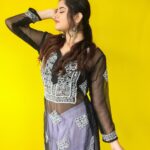 Ketaki Kulkarni Instagram - Look in my eyes they’ll tell you the truth ✨🖤 Wearing @anahita.chikankari MUA & hair @glamorous_vanshikajain Captured by @the.redframe_ Edited by @sk__sunny_007 #ketakikulkarni #instagram #chikankari #kurti