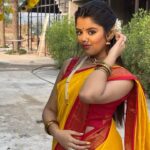 Ketaki Kulkarni Instagram - No filter required! 🥹✨🌼 MUA @makeupby_khushboopillai Hair by @beautyby_looks #reels #reel #trending #trendingreels #trendingsongs #saree #simplicity #nofilter #songs