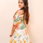 Ketaki Kulkarni Instagram - Feeling Flower-ful! 🌸✨🥀 Wearing @15buttons MUA & hair @glamorous_vanshikajain Captured by @the.redframe_ Earrings @purpleblliss Lenses @priya.optics #ketakikulkarni #instagram #photoshoot #floral #flowers