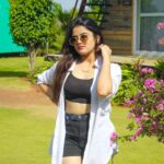 Ketaki Kulkarni Instagram - Captivated by the spellbinding beauty of this moment 🤍 📍 @nirvana_ecoagroresort #instagram #vacation #panchgani Nirvana : Eco & Agro Resort