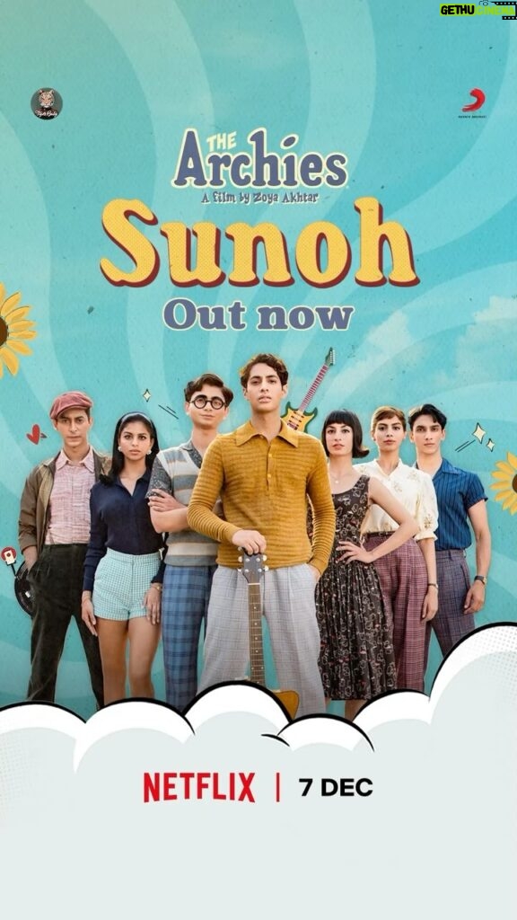 Khushi Kapoor Instagram - I’m rockin’ and rollin’ past you… sunoh! ✨ Presenting #Sunoh, the first song from #TheArchies out now! @zoieakhtar @reemakagti1 @tigerbabyofficial @ArchieComics @graphicindia @netflix_in @sonymusicindia @dotandthesyllables #AgastyaNanda @mihirahuja_ @suhanakhan2 @vedangraina @yuvrajmenda @ankurtewari #JavedAkhtar @tejas1989 @angaddevsingh1 @kartikshah14 @thearchiesonnetflix @netflixgolden @netflix