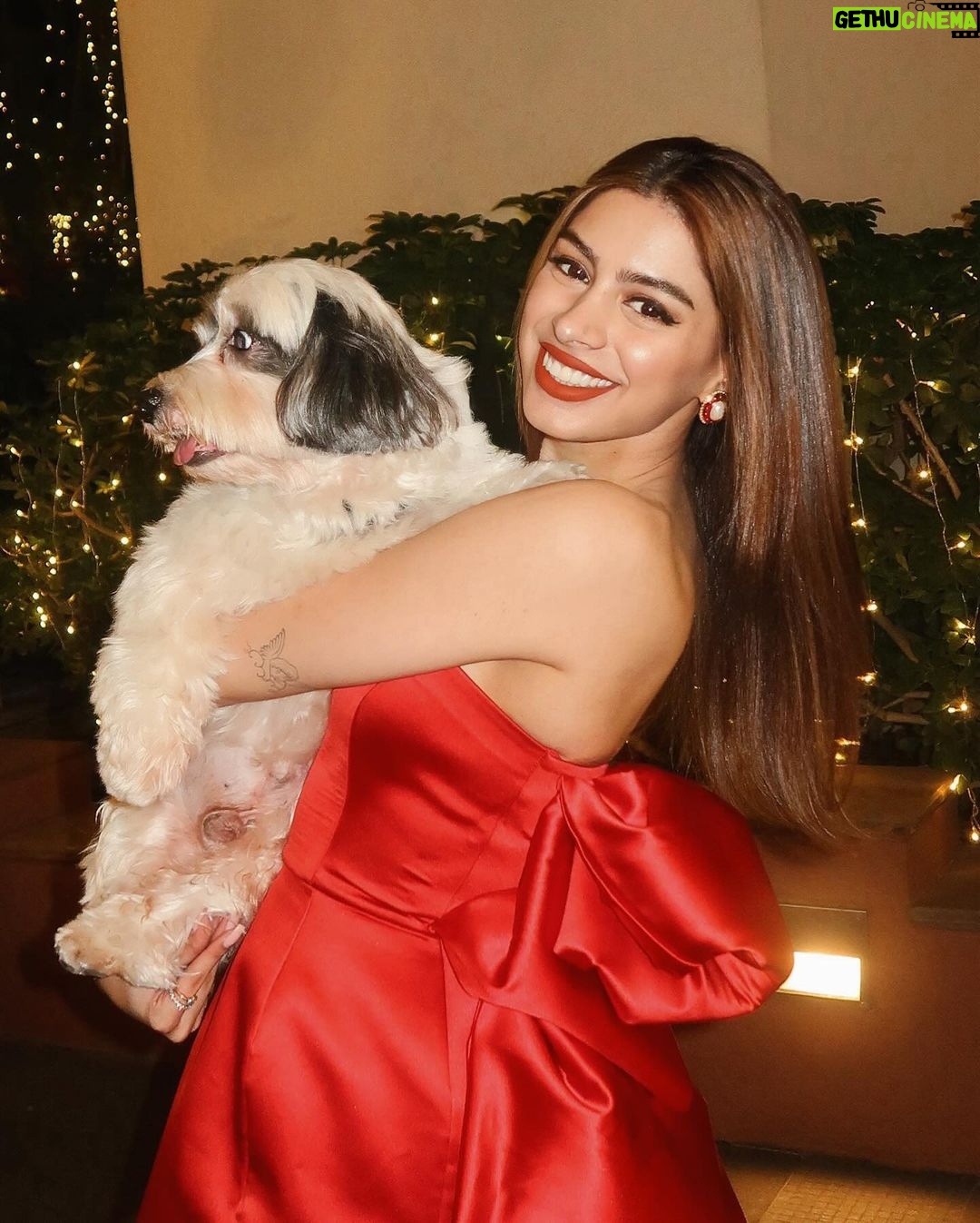 Khushi Kapoor - 288.8K Likes - All I want for Christmas is cuddles🤍🐶🎄