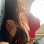 Kinjal Rajpriya Instagram - Flight Mode ✈️ Best of self-assessments happen above the clouds. Steady grounds enable higher flights ✨ Though I was thinking about baseball 😅#Yankees 🫶