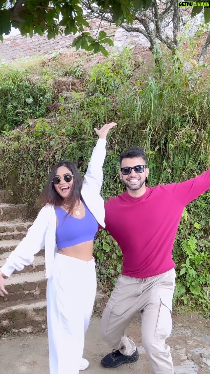 Krishna Mukherjee Instagram - Running Through Life 🏃🏻♀️🏃🏻 Kanatal The Hill Adventure Trip Uttarakhand