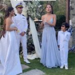 Krishna Mukherjee Instagram - One year ago, I witnessed the most beautiful ceremony ever, it was the celebration of love conspired by universe.. and i would forever be grateful to that trip to Cordelia Cruise that made me a medium of how they met.. Happy Engagement Anniversary my cuties ♥️ 🧿 . I love you both 🤗