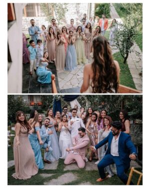 Krishna Mukherjee Instagram - Cherishing The Most Beautiful And Dreamy Day Of Our Life❤️
Happy Engagement Anniversary Chikki 🥰 I LOVE YOU ❤️
Ps. Being married to me for the rest of your life is the real anniversary gift." 🤪 Muuahhhh

Memories captured by- @israniphotography 
Event and Decor planned by @jestbeauevents011