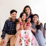 Krishna Mukherjee Instagram - An appreciation post for my parents ❤️ No it’s not their anniversary or birthday but just wanted to share my deepest gratitude for having them in my life. . We wouldn’t be where we are, if it weren’t for them. Thank you for always believing in us, for loving us unconditionally, for accepting us the way we are.. for forgiving us for our all big & small mistakes.. We love you both 😘