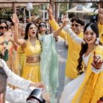 Krishna Mukherjee Instagram - I always dreamed of a fairytale wedding where i can also enjoy.. and not just be the stand & pose for everyone.. 😅 And honestly, this wouldn’t have been possible without the team of @jestbeauevents011 From planning the details to executing.. They understood & executed the project so well. Thank you guys ! . Also, a special thanks to @spilledink.studio for making all the beautiful wedding collaterals that ensured all the guests were hooked for more 🥰