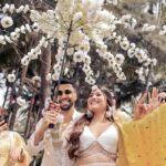 Krishna Mukherjee Instagram - I always dreamed of a fairytale wedding where i can also enjoy.. and not just be the stand & pose for everyone.. 😅 And honestly, this wouldn’t have been possible without the team of @jestbeauevents011 From planning the details to executing.. They understood & executed the project so well. Thank you guys ! . Also, a special thanks to @spilledink.studio for making all the beautiful wedding collaterals that ensured all the guests were hooked for more 🥰