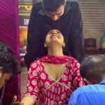 Krishna Mukherjee Instagram - Pehla karwachauth ♥️