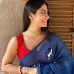 Krishna Mukherjee Instagram - Wrapped In Tradition, Draped In Grace. Saree from Shantiniketan ♥️