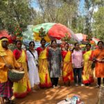 Krishna Mukherjee Instagram - Amader Choto Nodi amader chhoto nodi chole bake bake boishakh maashe tay hnatu jol thake. paar hoe jay goru, paar hoy gaari - dui dhaar unchu taar, dhalu taar paari. By- Ravindra Naath Thakur Shantiniketan , Bolpur