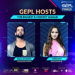 Krissann Barretto Instagram – It’s gonna be GRAND with @salilacharya & @krissannb on the biggest eCricket stage 🔥

Head to our link in bio to watch all the #GEPL action on @officialjiocinema ⤵️ 

#eCricket #RealCricket #esports #JetSynthesys