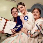Kriti Sanon Instagram – The feeling is not easy to describe in  words.. 🥹🦋
Today will be one of the most memorable days of my life! 🧿❤️🙏🏻

Missed you @nupursanon 🥹❤️

#NationalAward #BestActress #Mimi