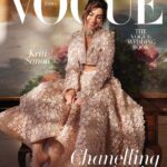 Kriti Sanon Instagram - Kriti Sanon (@kritisanon) is riding the crest of the wave, thanks to her recent National Award win for best actress. In an introspective mood, she lets Vogue in on how an engineering graduate without industry connections got here, where she hopes to see herself five years from now and why she's probably going to need another National Award-win to raise her manifestation game. Tap the link in bio to read the full cover story of the Vogue Wedding Book, available with our November-December issue on stands now. Photographed by: Nishanth Radhakrishnan (@nishanth.radhakrishnan) Styled by: Jahnvi Bansal (@jahnvibansal) Consulting art director: Nandini Shukla (@nandinishukla__) Words by: Hasina Jeelani (@words.by.hasina) Makeup artist: Adrian Jacobs (@adrianjacobsofficial) Hair stylist: Aasif Ahmed (@aasifahmedofficial) Production by: P Production (@p.productions_) Bolero, lehenga; both Falguni Shane Peacock (@falgunishanepeacockindia). Choker, Raniwala 1881 (@raniwala1881). #kritisanon