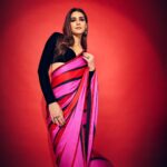 Kriti Sanon Instagram - ❤️🩷🖤 @manishmalhotraworld Styled by- @sukritigrover Styling Team- @vanigupta.23 HMU- @alpakhimani @kavyesharmaofficial 📸 - @nupuragarwal__