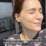 Kriti Sanon Instagram - SPF all year round!! ft. @letshyphen 🫰🏻☀ The winter skincare you didn't know you ABSOLUTELY needed ❄ Got you covered with our All I Need sunscreen SPF 50 & Lipscreen SPF 30 😍
