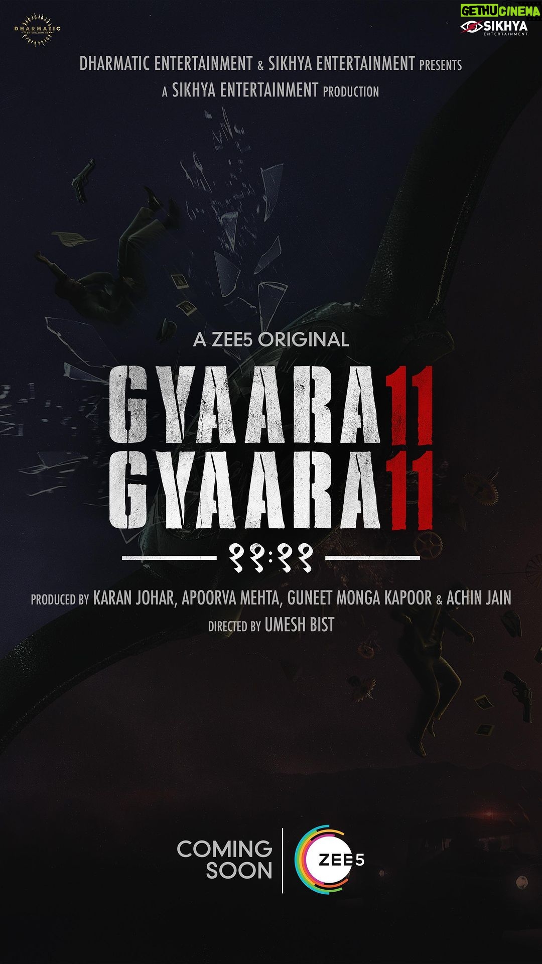 Kritika Kamra Instagram - The past is a memory, the future is a dream and the present - a trap. Unravel this timeless mystery in #GyaarahGyaarah - A ZEE5 Original, Coming Soon only on @zee5 #GyaarahGyaarahOnZEE5 @raghavjuyal @dhairyakarwa @umeshbist @karanjohar @apoorva1972 @guneetmonga @achinjain20 @dharmaticent @sikhya @nimishalok @manish_kalra_ @pujabanerji @shakyji @gautidihatti @sameer_saral_sharma @Kuldeepmamania @prernasaigal @Rohitchaturvedi @ghantaghartalkies @castingbay @anthoruban @mehersand45 @kachak26 @mann012 @saket_1387 @vmaliks @sonu99golfttrip @Samrat.saha11 @yazminrodgerz @khatib2279 @siddharth.banerjee @unfathomable_11 @ajay.0490 @maulssharma @truebluedesignco