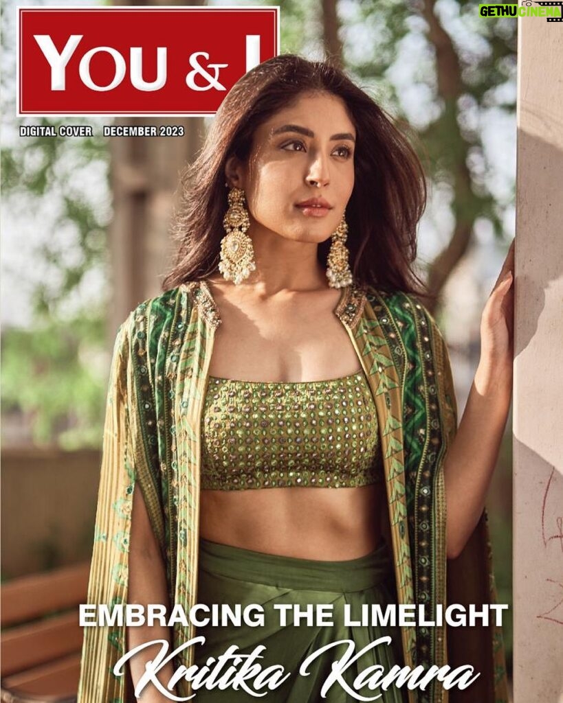 Kritika Kamra Instagram - An actress who navigates the diverse landscapes of television, OTT platforms, and cinema, effortlessly, is Kritika Kamra @kkamra. The television turned OTT and film actress, Kritika is leaving an indelible mark with her fabulous work. Catch her looking stunning on our digital cover. @youandimag Wearing @ri_ritukumar Styled by @styledbyzainabb Shot by @saurabh_sonkar Interview by @niharika.keerthi #KritikaKamra #indianactress #bollywood #bollywoodactress #BambaiMeriJaan #entertainment #youandimag #youandimagazine #youandimagweddings