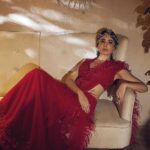 Kritika Kamra Instagram - In @ridhimehraofficial and @outhousejewellery for @bridestodayin @ruchikamehta05 @yuktisodha @shalinikanojia @trishasarang @kin_vanity @hardlyanonymous_2.0