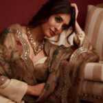 Kritika Kamra Instagram - 🌹 📸 @pehelaggarwal Stylist - @styledbyzainabb Assisted by - @mannatbhallaa Makeup - @taskeen_c Hair- @niyati_kothari Outfit- @archanajaju.in Jewellery- @sanzanyjewels @dipublicrelations Ring&anklet- @preetimohanofficial