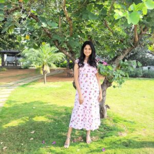 Kushee Ravi Instagram - 🌸
.
.
Mua : @makeovers_by_shwethagowda 

#dia #actorslife #artist #soulofdia #film #filmindustry #kannada