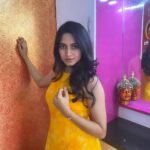 Kushee Ravi Instagram - 🤩 . . Outfit : @maayarangdesignstudio