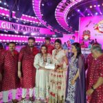 Lakshmi Manchu Instagram - A blissful evening immersed in the divine grace of Garba, graced by the presence of the illustrious Falguni Pathak Ji. The energy was nothing short of a spiritual awakening, with over 10,000 devout souls dancing in unison to honor the divine Mother Durga. This Dussehra, I send forth boundless love and blessings to vanquish the forces of evil and usher in the reign of good. A special mention to all the organizers for treating me with so much love. Late Shri Pramod Mahajan Sports Complex