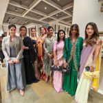 Lakshmi Manchu Instagram – Lost in the timeless allure of Swadesh, Hyderabad, guided by the discerning eye of Nita Ambani Ji. In this inaugural, Swadesh unfolded like a poetic saga, marking its first-ever launch. Sarees that weave tales of tradition, artefacts echoing the heartbeat of culture, and jewelry that sparkles with heritage. Each step is a dance through the delicate tapestry of India’s rich artistic legacy. Grateful for a day immersed in the symphony of craftsmanship and beauty. @mirzasaniar @shilpareddy.official @sudha_r @namratashirodkar @aashka_ @nehwalsaina @mickeycontractor @parvathi_reddy_nukalapati_ @nita.ambaniii 🌺