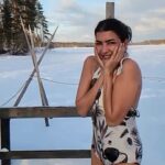 Lakshmi Manchu Instagram - Frozen thrill, no chill! ❄️ #CryoTherapy #FinlandDiaries
