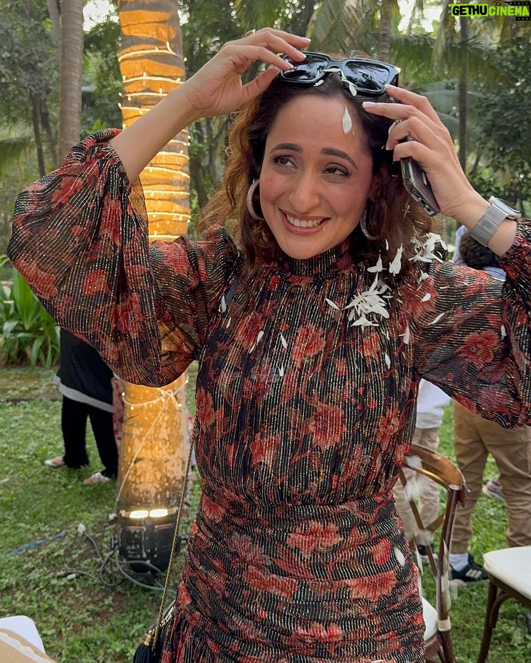 Lakshmi Manchu Instagram - Kush and Kyra, your guy’s wedding was pure magic! #KyKiKushi was filled with laughter, love, family, friends, beautiful vows and unforgettable moments. Your entry was just absolutely mesmerizing. Wishing you a lifetime of joy and endless love as you embark on this beautiful journey together. Cheers to the newlyweds! 🥂💕 @essmartypantss @jackkybhagnani @prasadvanga30 @aman01offl @sam_maredia @chikki_164 @anshikaav @lakshmi.nambiar Goa