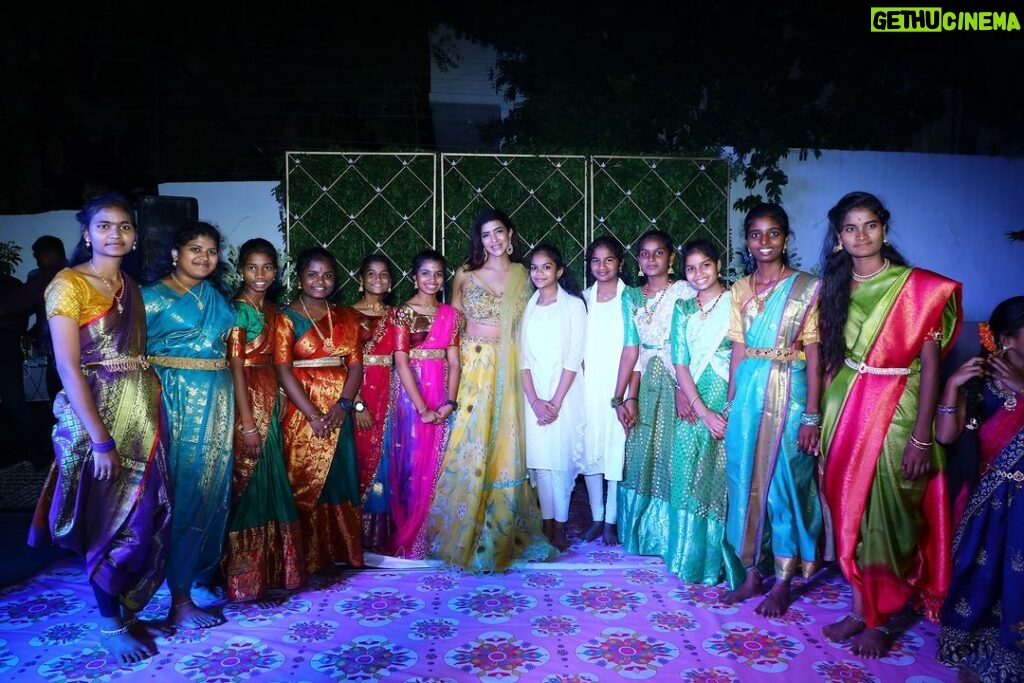 Lakshmi Manchu Instagram - Celebrating Diwali with little ones is pure magic! We at @teach_for_change enjoyed the Diwali with our children. A heartfelt thank you to the @yellowplanners who added a splash of color to our festivities. Your efforts made this Diwali not just bright, but also incredibly joyful for the children. Gratitude and light to all! 🎇🌈