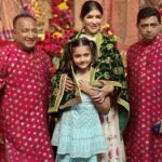 Lakshmi Manchu Instagram - A blissful evening immersed in the divine grace of Garba, graced by the presence of the illustrious Falguni Pathak Ji. The energy was nothing short of a spiritual awakening, with over 10,000 devout souls dancing in unison to honor the divine Mother Durga. This Dussehra, I send forth boundless love and blessings to vanquish the forces of evil and usher in the reign of good. A special mention to all the organizers for treating me with so much love. Late Shri Pramod Mahajan Sports Complex