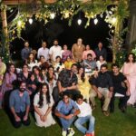 Lavanya Tripathi Instagram - La familia!!!♥️♥️♥️ Thanks for the wonderful night!