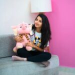 Lavanyaa Instagram - Find me where baby elephants are 🥹🐘 Got this cute soft toy from @flyingelephants_official PC: @kanyamedia #lavanya #tamil #tamilponnu #elephant #elephants #babyelephants #babyelephantlove🐘❤️ #tees #home #homesweethome #ootd #theelephantwhisperers #animals #animallovers #photography #portraitphotography #beauty #interiordesign #interior #house #pink #pinkflowers #tamilcinema #tamilactress #tamilsongs #tamilmodel #influencer #healthylifestyle #organic #tamilserial