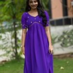 Lavanyaa Instagram - Beauty begins the moment you decide to be yourself 🦄 Wearing @sambhaviboutique Hair @m_a_h_i_hairdo Pc @kanyamedia #lavanya #tamil #tamilcinema #tamilsongs #tamilponnu #kollywood #kollywoodcinema #makeup #hairstyles #hair #violet #purple #girl #positivevibes #jasper #jaspertamilmovie #love #ootd #outfitoftheday #sunset #heroine #mullai #pandianstores #vijaytv #tamilactress #chennai #tiruppur #helpothers #photooftheday #christmas Prasad Preview Theatre Saligramam