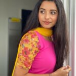 Lavanyaa Instagram - What’s meant to be Will always find its way. Always. Outfit @sambhaviboutique #pink #salwar #yellow #organza #life #quote #way #active #instagram #instagood #insta #picture #picoftheday Melur - Madurai