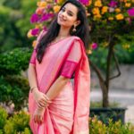 Lavanyaa Instagram - Learn to forgive🧚🏻‍♀️ Pc @kanyamedia #me #happy #forgive #lifecoach #pink #pinkworld #saree #sareelover #babypink Chennai, India
