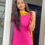 Lavanyaa Instagram - What’s meant to be Will always find its way. Always. Outfit @sambhaviboutique #pink #salwar #yellow #organza #life #quote #way #active #instagram #instagood #insta #picture #picoftheday Melur - Madurai