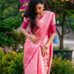 Lavanyaa Instagram - Learn to forgive🧚🏻‍♀️ Pc @kanyamedia #me #happy #forgive #lifecoach #pink #pinkworld #saree #sareelover #babypink Chennai, India