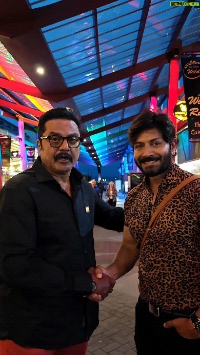 Leesha Instagram - It is a great honor for the team of "RIGHT" Film to receive blessings from the renowned Tamil star @r_sarath_kumar sir. His words of encouragement and support means a lot to us and we are grateful for his kind gesture. As a senior actor in the Tamil film industry, his blessings carry immense weightage and give me a motivation to work harder and make a successful career. Iam humbled by his generosity and grateful for his blessings.Thank you so much, sir, for your blessings and for being so kind towards our film. #kaushalright #rightfilm #kaushal89 #right #rightmovie #film #blessings #tamilstar Rotorua, New Zealand