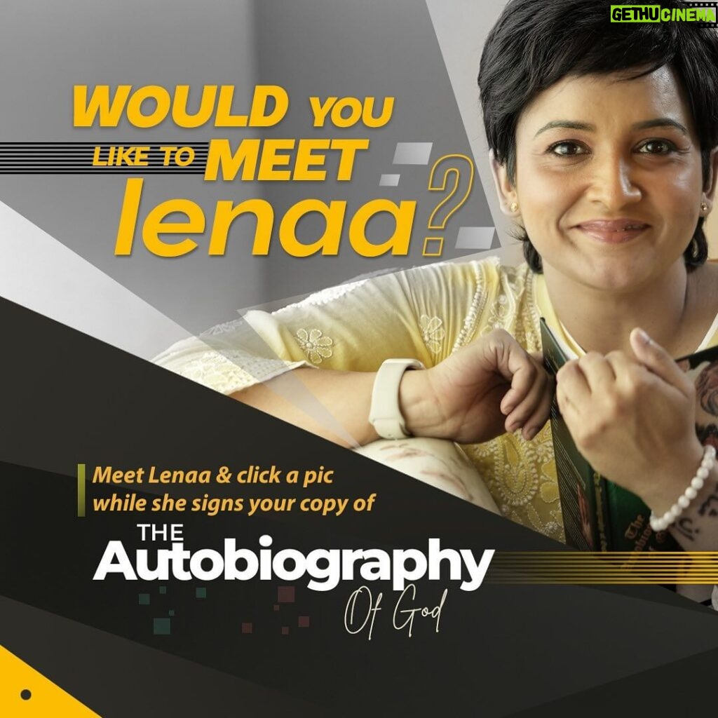 Lena Kumar Instagram - Do you wish to meet and greet the author ? Get your copy of TAOG signed and click a picture with Lenaa. Exclusive gathering coming soon !! Those who wish to participate in the session fill your details in the google form in story. Stay tuned for more updates !! Buy your copy now on Amazon. www.theautobiographyofgod.com | Lenaa . . #happyreadingTAOG #spirituality #consciousness #evolution #selflove #self #reality #selfrealisation #wakingup #life #god #human #mindset #mindbodyspirit #ascension #love #health #mentalhealth #soul #change #growth #bliss #book #instagram #amazon #i #bharat #india #world