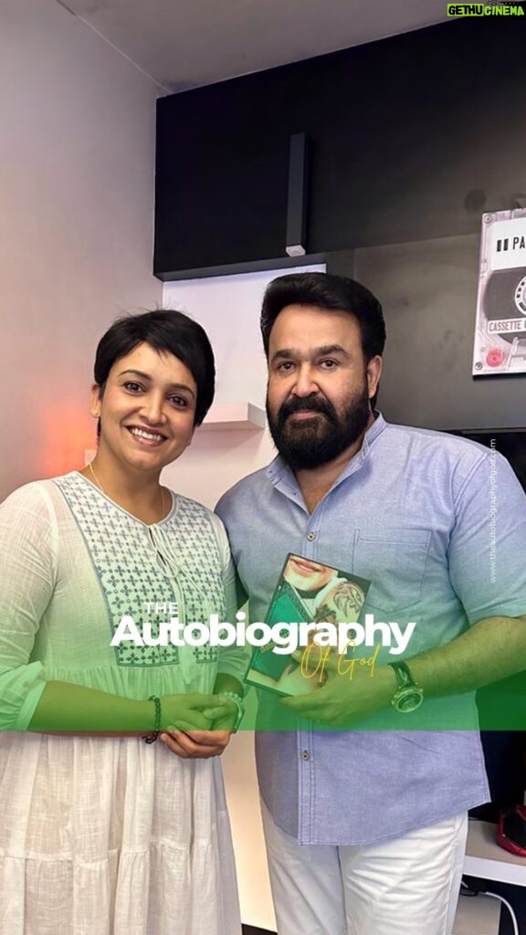 Lena Kumar Instagram - Lalettan @mohanlal has been a great source of spiritual inspiration and guidance in my life . The details are in @theautobiographyofgod . Today by yet another synchronicity I got to meet the legend and gift him a copy of my book . Grateful for all the guidance and love always 🙏🏽 www.theautobiographyofgod.com | Lenaa . Buy your copy now! Available on Amazon . Link in Bio . #happyreadingTAOG #spirituality #consciousness #evolution #selflove #self #reality #selfrealisation #wakingup #life #god #human #mindset #ascension #love #health #mentalhealth #soul #change #growth #bliss #book #instagram #amazon #i #bharat #india #world #lalettan #mohanlal Kochi, India