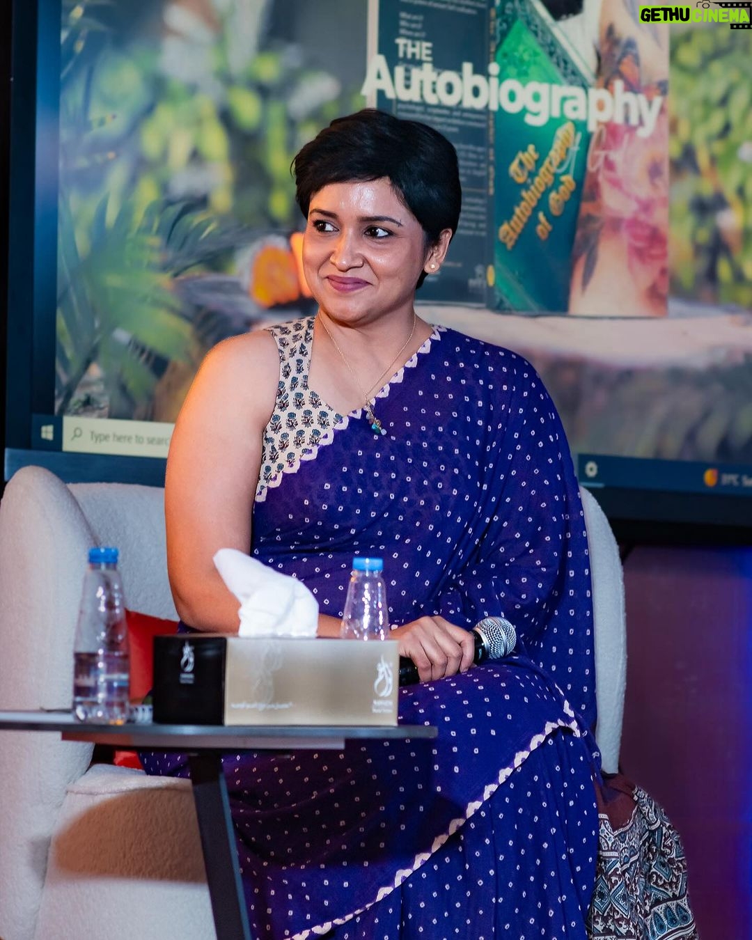 Lena Kumar Instagram - An absolute delight to have been a part of the book launch for @theautobiographyofgod by Lenaa. Meeting this remarkable soul in person was truly a pleasure. The book is a testament to @lenaasmagazine profound artistry and depth. Grateful to have shared in this extraordinary moment. . . . #akhis #akhisphotography #book #booklaunch #theautobiographyofgod #viral #mentalhealth #spirituality #sharjahabookfair #life #consciousness #sibf #photographer #photography Sharjah Expo Center