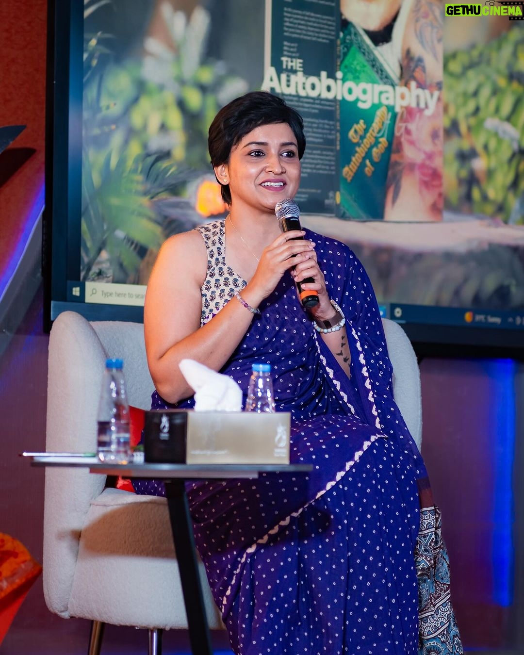 Lena Kumar Instagram - An absolute delight to have been a part of the book launch for @theautobiographyofgod by Lenaa. Meeting this remarkable soul in person was truly a pleasure. The book is a testament to @lenaasmagazine profound artistry and depth. Grateful to have shared in this extraordinary moment. . . . #akhis #akhisphotography #book #booklaunch #theautobiographyofgod #viral #mentalhealth #spirituality #sharjahabookfair #life #consciousness #sibf #photographer #photography Sharjah Expo Center